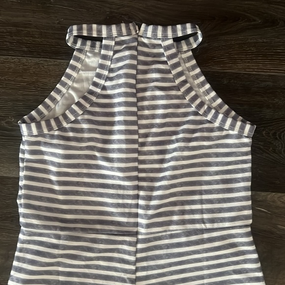 Striped Romper - Picture 10 of 11